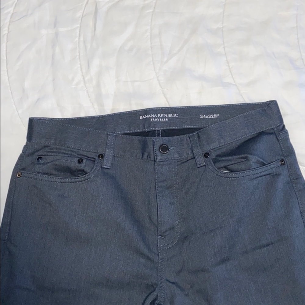Banana Republic Traveler Pants 34x32